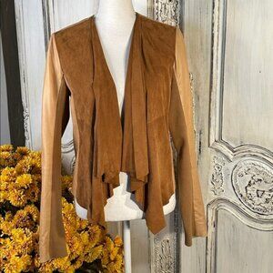 Hinge Designed In Seattle Tan Buckskin Chic Leather Jacket